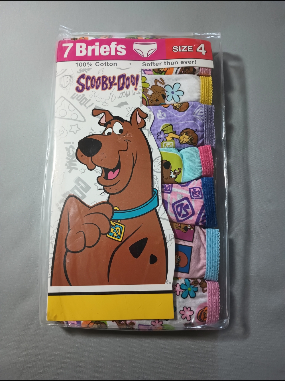 Scooby-Doo Girls' Cotton Brief Underwear